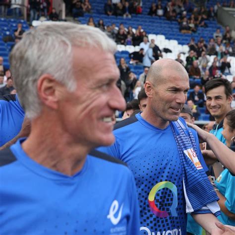 Wenger vs zidane charity match/didier deschamps .